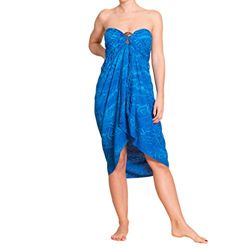Preisvergleich Produktbild PANASIAM Sarong B002 Blauton