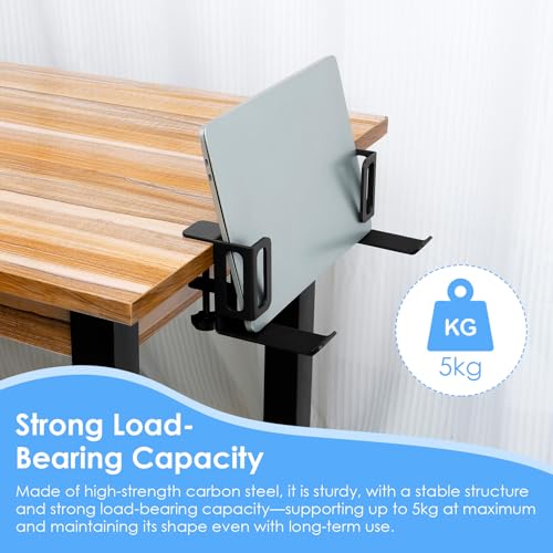 Soporte lateral vertical ajustable para laptop 2 piezas miniatura 5