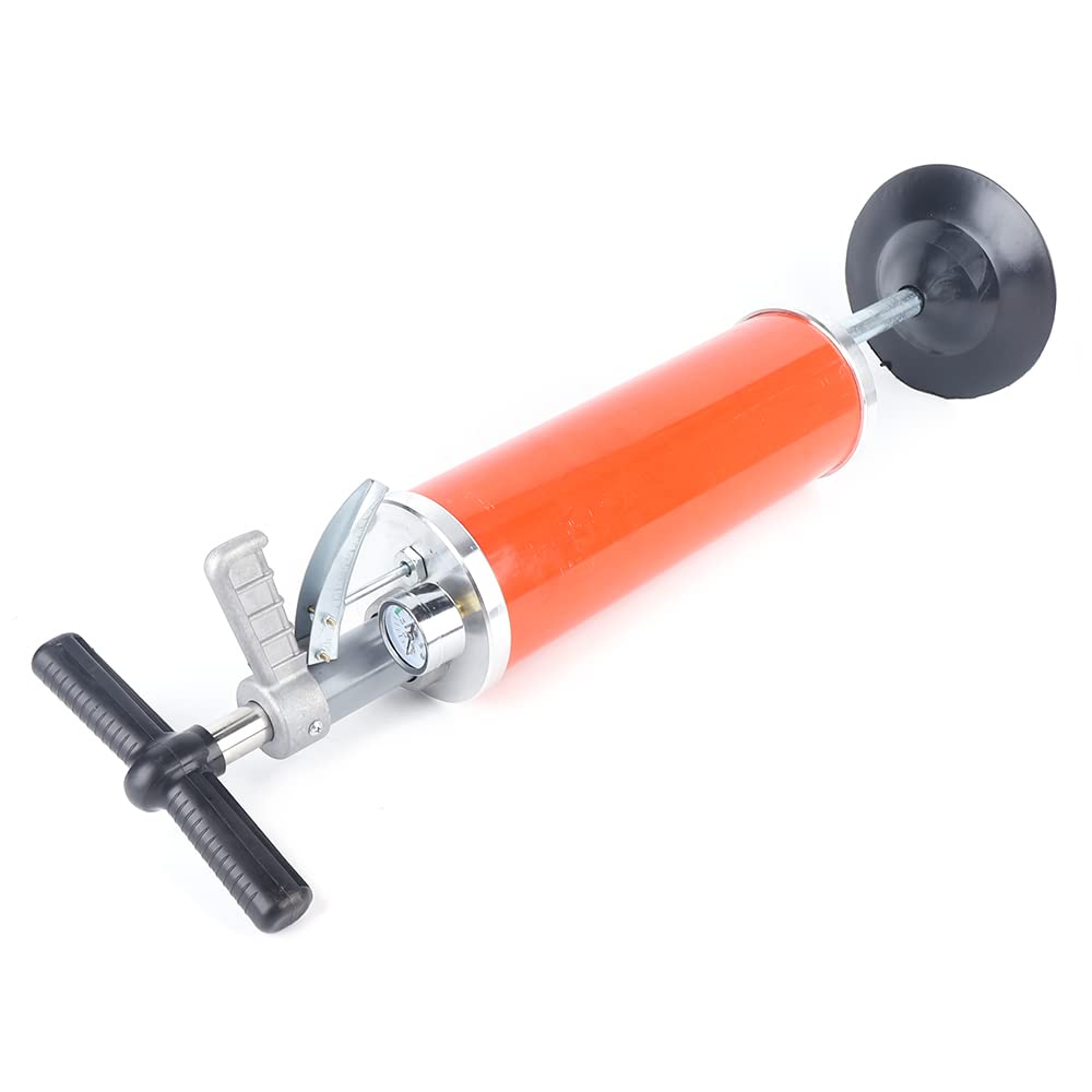 Limpiador de tuberías de aire comprimido, limpiador de tuberías de aire comprimido, campana de succión para desbloquear pistones, émbolo de inodoro para limpiar tuberías de lavabo, baños, cocinas