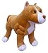 ADORE 13" Standing Boss the Pit Bull Dog Plush Stuffed Animal Toy
