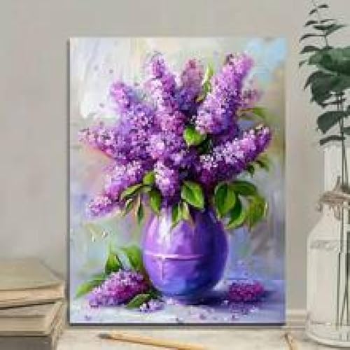Impression sur toile lilas XBTYKPB cadre interne de qualité - 3