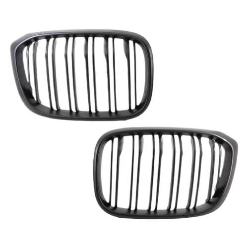 Grille avant de calandre pour BMW X3 G01 X4 G02 2019-2021 en ABS noir