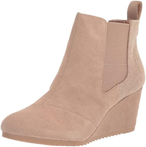 TOMS Damen Bailey Stiefelette, Warmes Taupe, 38.5 EU