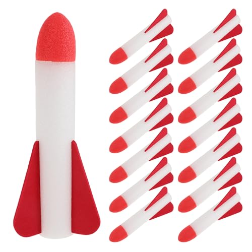BESPORTBLE 15 pièces pour Jeu de fusées : Accessoires de Lanceur Volant pour garçons et Filles - Jouets Volants de Sport d'extérieur - recharges pour fusées de Lancement