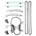 Timing Chain Kit W/O Sprockets, ECCPP 90393SX for 1999-2008 Dodge Durango, Ram 1500, Dakota/Jeep Grand Cherokee 4.7L 287 CID SOHC