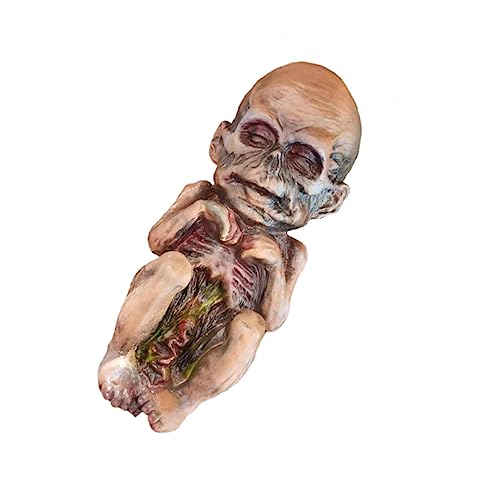 KOMBIUDA Halloween Docka Halloween Rekvisita Halloween Skelett Bebis Leknål Skräckdockor Gå Läskig Docka Lol Dockor Rymningsrum Layout Dekor Läskigt Spöke Baby Docka Människokropp