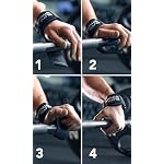 Fitgriff® Elite Straps - Lifting Wrist Straps (Rubber Grips) for Weightlifting, Gym, Workout, Deadlift - Anti-Slip Revolution for Men and Women - Image 2
