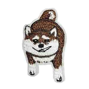 オリジナル　刺しゅう　doggy アイロン接着タイプ Amazon.co.jp: ワッペン 犬 刺繍 アイロン接着 ビーグル トイ