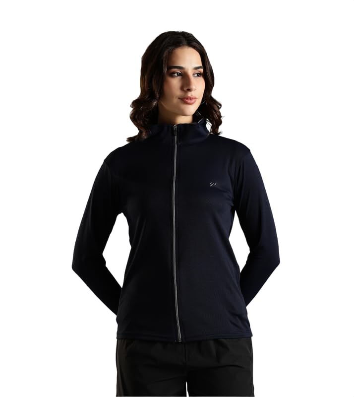 BLUETYGA SUNSCREEN JACKET Women's Travel Nylon Solid Plain Sports Summer Gym Workout Running Travel Trekking and Sunscreen...