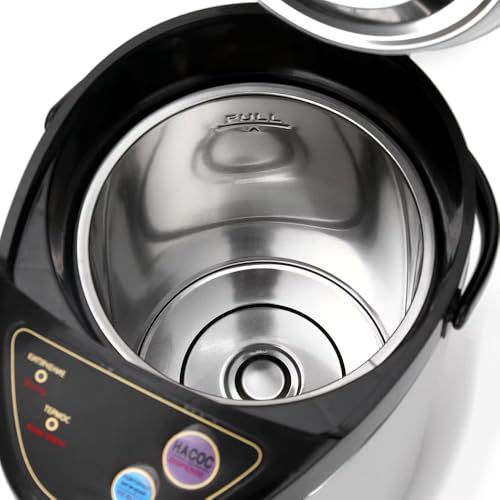Image of ZYNTO Electric Water Kettle 8 Liter Kettle with Temperature Settings, Safety Lock, Stainless Steel, Automatic Shut-Off And Dry-Boil Protection, Rapid Heating For Tea, Coffee. (1)