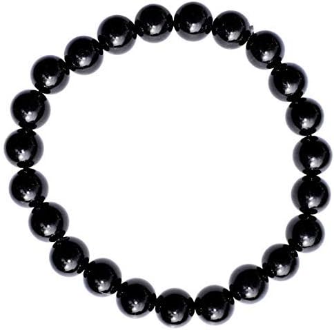 Zenergy GemsCharged Natural Gemstone Crystal Nugget Bead Bracelet + Selenite Charging Heart [Included]