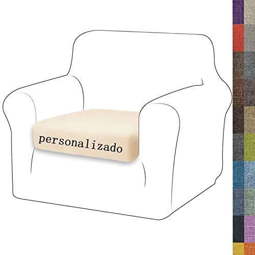 Cojines De Sofá Personalizados Cojines Banco, Asiento Patio, Cojín Ventana Bahía, Almohadilla Lino Espuma Muebles De Exterior, Banco Columpio Jardín Patio Antideslizante (30 Colores Disponibles) Cover