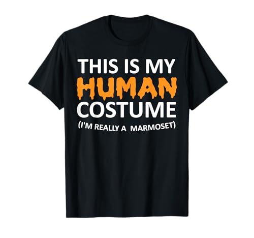 Este es mi disfraz humano. Soy realmente un tití para Halloween Camiseta