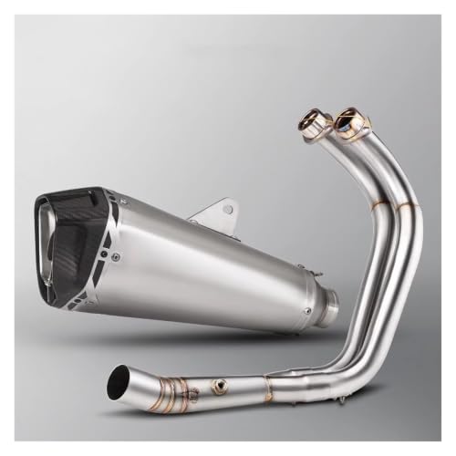 Système d'échappement complet MT-07 en acier inoxydable durable