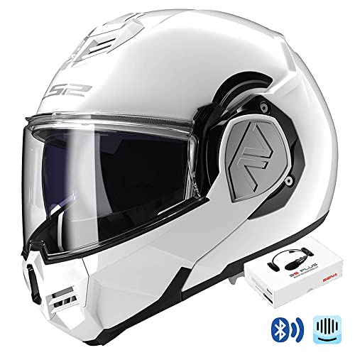 G100 Cascos De Moto Con Intercomunicador Integrado Ejeas V6 Pro