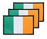 Hochwertiges Material: Im Gegensatz zu anderen Länderflaggen-Patches, die im Laufe der Zeit verblassen oder ausfransen können, sind die Flaggenflicken aus hochwertigem gewebtem Material, das den Test der Zeit besteht. Die klaren und lebendigen Farben der Länderflaggen-Patches verblassen nicht, um sicherzustellen, dass Ihr Aufnäher für die kommenden Jahre toll aussieht.