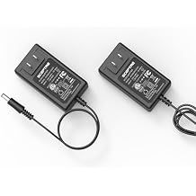 Kado Power Adapter 2-Pack - 12V-2.5A AC/DC Power Cord Genuine Parts Made for Sceptre Monitor C248W-FW100T C248W-1920RN E205W-16003R E225W-19203R E225W-FPT E248W-19203R E248W-FW100T E248W-FPT Series