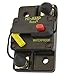 Bussmann CB285F-60 Weatherproof Marine Rated High Amp Type III Flush Mount Circuit Breaker (60 Amp), 1 Pack