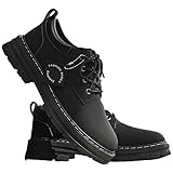 SPKFHD Mens Large Size Low Top Work Boots Lace Up Non...