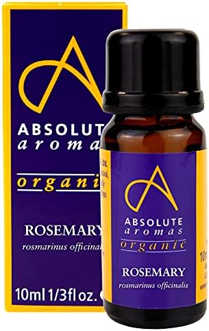Absolute Aromas Organic Lemongrass Essential Oil 10ml - 100% Pure, Natural, Undiluted, Vegan and Cruelty-Free - for use in a Diffuser and Aromatherapy