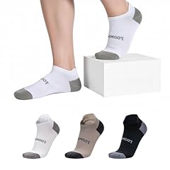 3 Pairs-black/Light Coffee/White