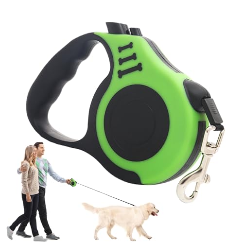 Einziehbarer Hundeladungen, einziehbarer Hunde Walking -Leads | Haustier -Wandertraktionseil | Multifunktionales Trainingsinstrument im Freien für Wandern, Sport und Camping