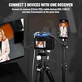 NEEWER CM28 PRO Wireless Lavalier Lapel Microphone System with Charging Case 48KHz 16 Bit Uncompressed Audio Noise Canceling 4GB Storage 9Hrs Recording Compatible with iPhone iPad Android Camera PC - Image 2