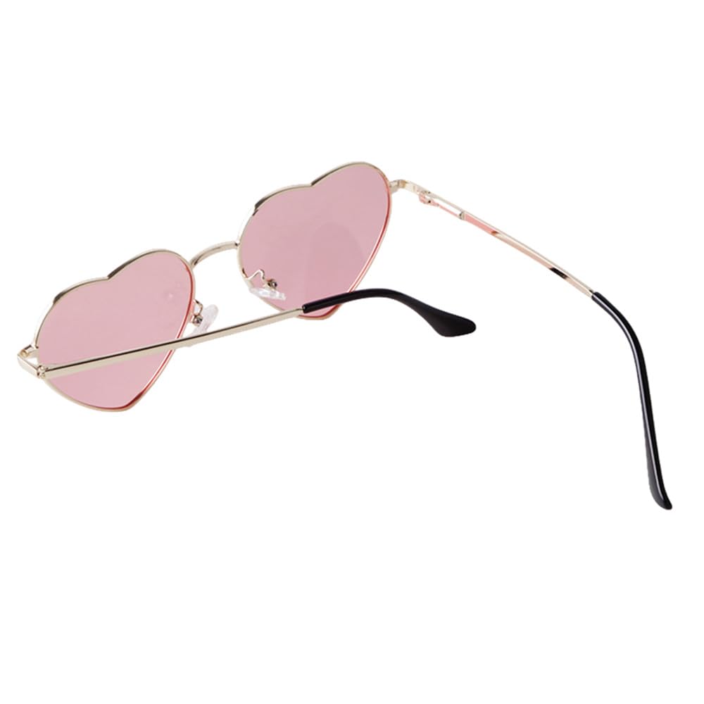 Occhiali da sole vintage polarizzati rossi da donna con montatura a forma di cuore, occhiali da sole, occhiali da sole, regalo per San Valentino