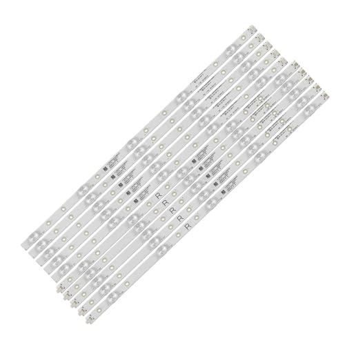 Tira de LED de 10 lámparas para retroiluminación estable de paneles 55