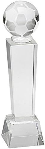 Creative Gifts Trofeo Óptico Obelisco de Fútbol 9.5" HT