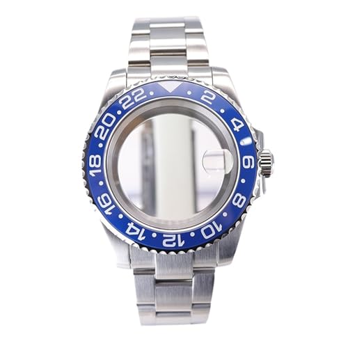 1pc 40 �~�����[�g�������Y���v�P�[�X 20 �~�����[�g���u���X���b�g�T�t�@�C�A�N���X�^�� Eta 2824 PT5000 �Z���~�b�N(Glass bottom cover 3,Eta 2824)