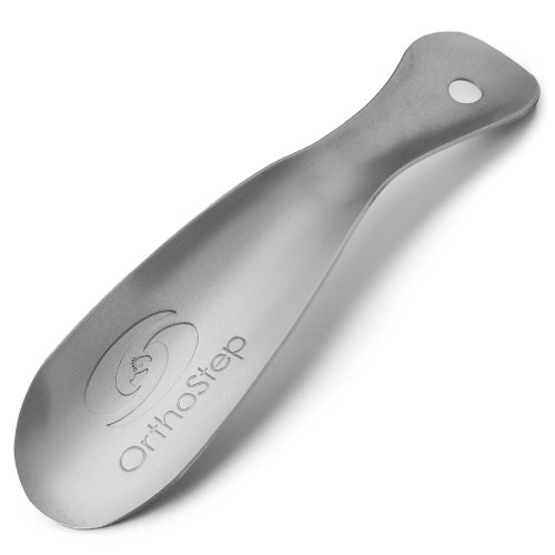 OrthoStep Metal Shoe Horn 7.5 inch (Antique Brushed Nickel)