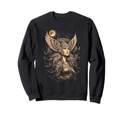 Valkyrie Odín Cuervos Vikingos Mitología nórdica Valkyrie Sudadera | Ya disponible en tu tienda friki favorita! En mundofriki.es! Valkyrie Odín Cuervos Vikingos Mitología nórdica Valkyrie Sudadera | Ya disponible en tu tienda friki favorita! En mundofriki.es!