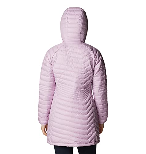 Image of Columbia Women Solid Powder Lite Mid Jacket Hoodie