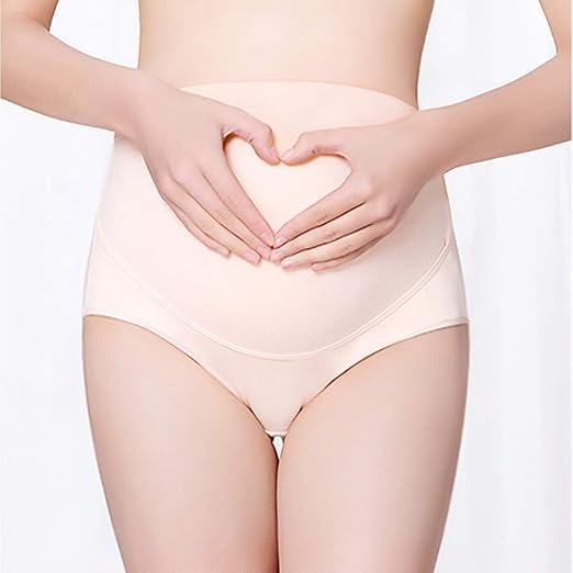SHAPERX® Women high Waisted Maternity Postpartum Underwear Pack of 3 4 41pplNK3pFL