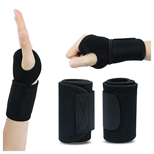 Handledsbandage handledstöd YUTOU (1 par) karpaltunnelsyndrom skena handledsskydd handled bandage för fitness bodybuilding styrketsport för kvinnor och män