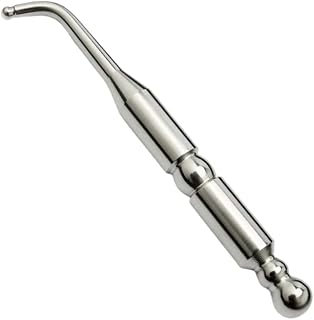 Healifty Facial Reflexology Tools Acupuncture Pen Stainless Steel Ear and Body Point Probe Trigger Point Massager Tool Deep Tissue Massage Accessory Silver