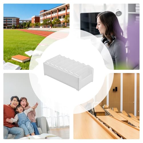 Almacenamiento de cables y gestión de cables para tarjeta de enchufe en dormitorio 4
