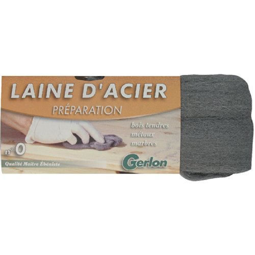 Laine d'acier Gerlon - n°0 - Etui de 200 g