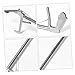 Milisten 1.2m Stainless Steel Snake Tong Safe Snake Trap Clip Folding Clamp Stainless Steel Catcher Clip Tool Collapsible