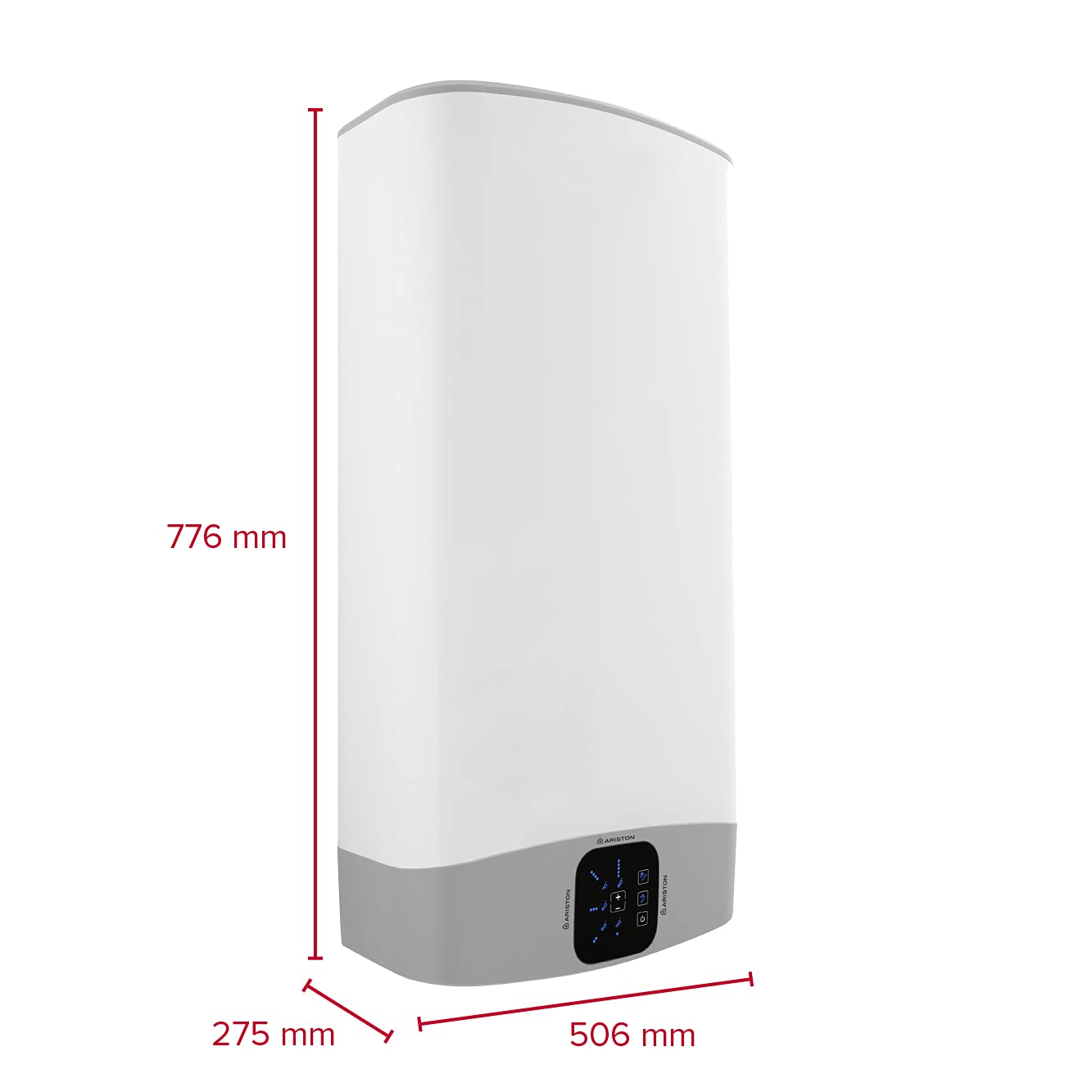 Ariston Scaldacqua Elettrico Velis Evo 50 L, ‎Bianco, 50.6 X 27.5 X 77.6 Cm