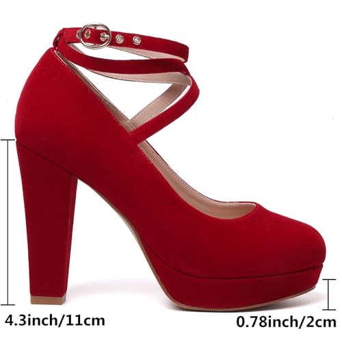 Image of Mostrin Fashion Vintage Womens Small Bowtie Platform Pumps Ladies Sexy High Heeled Shoes