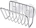 Toplife Kitchen Sink Suction Holder for Sponges,Scrubbers,Soap (Silver)