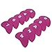 Hedmy Golf Iron Numbered Storage Caps 10-Pack Protective Head Covers Accessory Hot Pink One Size
