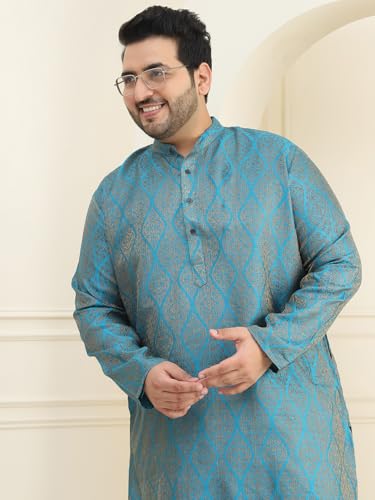 Image of SOJANYA Men's Cotton Regular Fit Casual Plus (Since 1958) ONLY Kurta