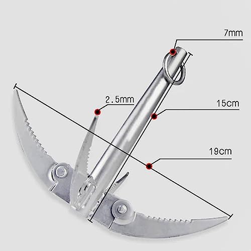 Underwater Weed Remover - Stainless Steel Sickle Set, Fast Grass Cutting, Pond Cleanup Essential, Pond Weed Removal Tool - High-Speed Water Grass Cutter, Lake Aquatic Weed Cutter (B) #TOP6