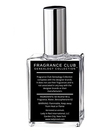 Fragrance Club Genealogy Collection Inspired By Baccarat Rouge 540, 1.9Oz. Edp With Orange Oil, Jasmine, Amber Woods. A Timeless Fragrance For Men Or Women #TOP3