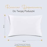Utopia Bedding Wodoodporne Poszewki Na Poduszki 45 x 70 cm - Zestaw 4 - Ochraniacze Na Poduszki Z Zamkiem - Poszewka Na Poduszkę Przeciw Insektom i Roztoczom