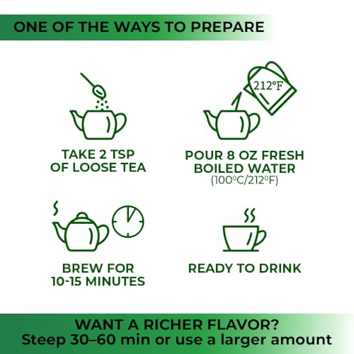 Image of 4 oz. Yarrow Herb Dried Yarrow Leaf & Flower Herbal Tea (Achillea Millefolium Tea) - 113g Herb Tea Milenrama