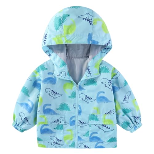 Image of Kids Boys' Windbreaker Jacket, Boys Zip Up Hoodie Coat Transitional Late Spring /Early Fall Jackets for Kids